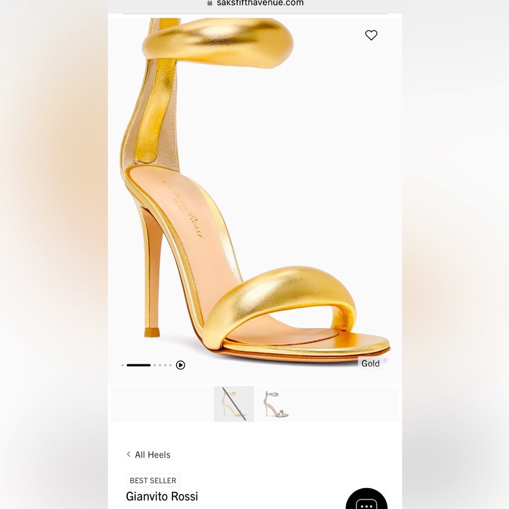 Gianvito Rossi heels worn 3 times